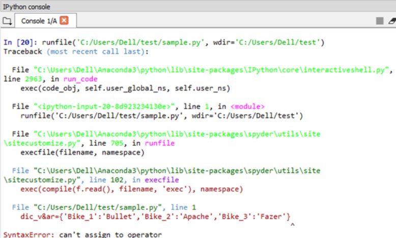 python identifiers 5