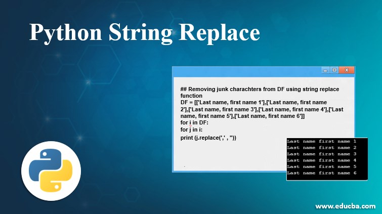 Python String Replace