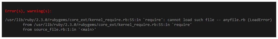 ruby exceptions 2 ruby exceptions 2