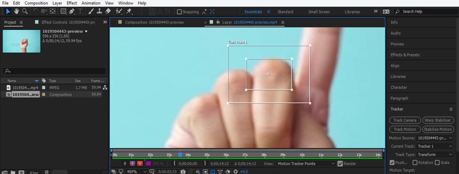 After Effects Tracking - 11