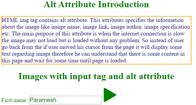 Alt Tag in HTML - 7