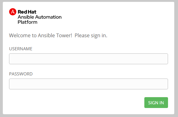 Ansible Tower Example 1