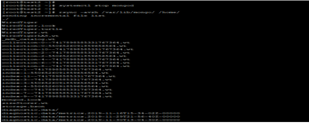 Backup in MongoDB - 6