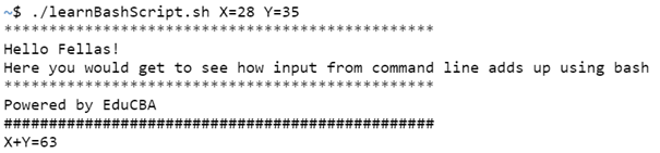 Bash Shell Script Example 2