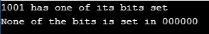 Bitset Example 2