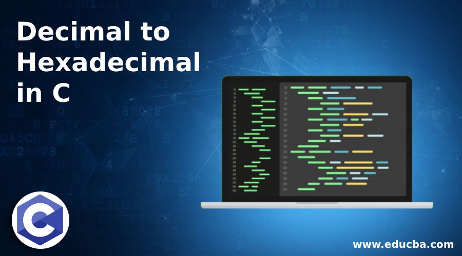 Decimal to Hexadecimal in C
