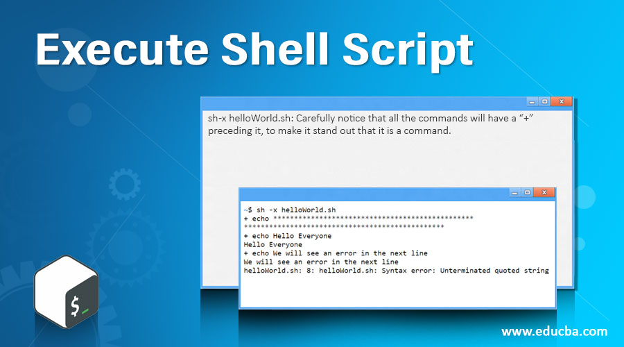 Execute Shell Script