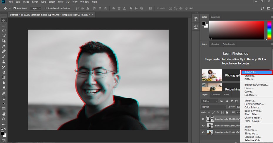 Glitch Effect in Photoshop - 11