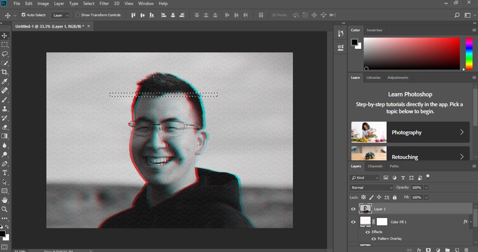 Glitch Effect in Photoshop - 19
