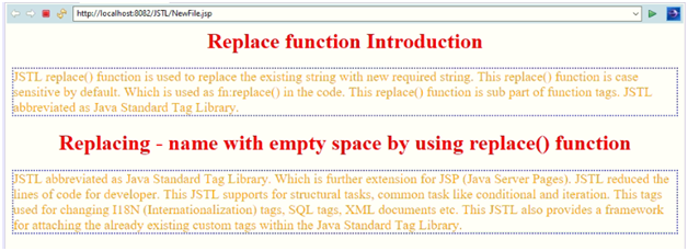 Empty Space Example 3