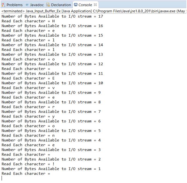 Java BufferedInputStream1
