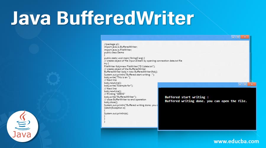 Java BufferedWriter