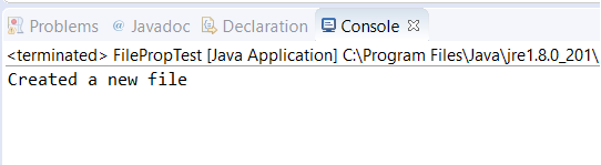 Java File Class 1