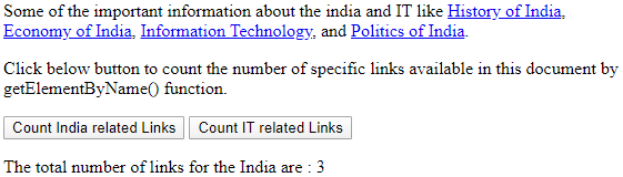 Count India related Links