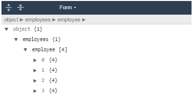 Json Pretty output 2