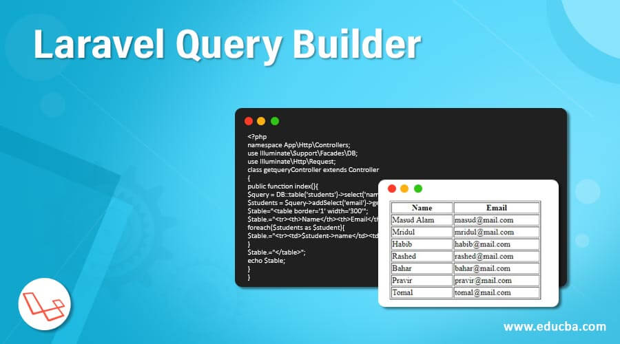 Laravel Query Builder