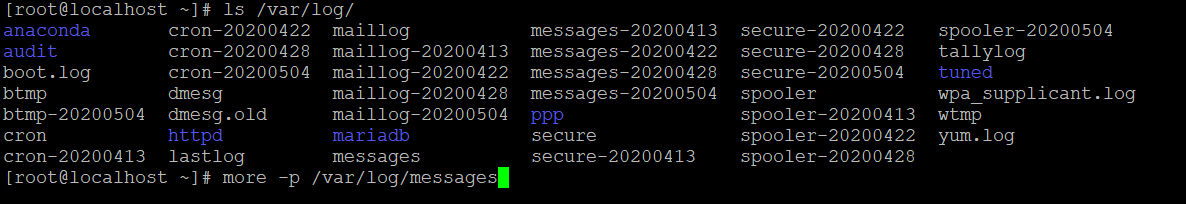 Linux More Command-3.1