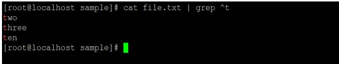Linux Regular Expression 2