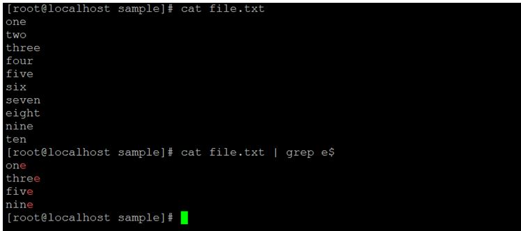 Linux Regular Expression 3