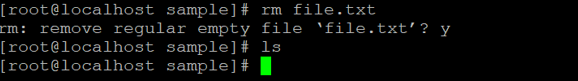 Linux rm Command - 3