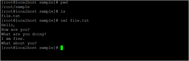 Linux shred output 1