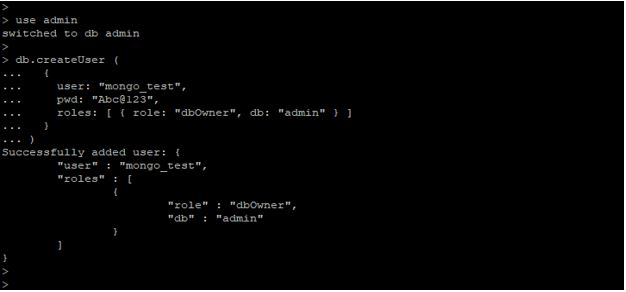 MongoDB Authentication1