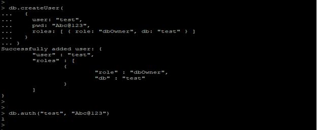 MongoDB Authentication5