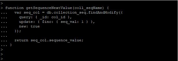 get Sequence Next Value