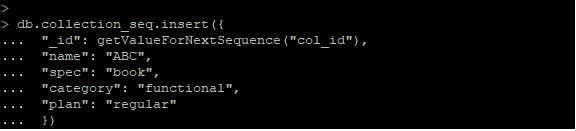 MongoDB Auto Increment4