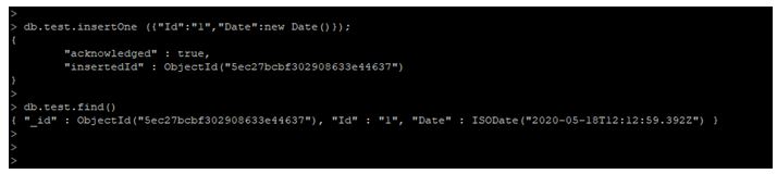 MongoDB Date Query 5JPG