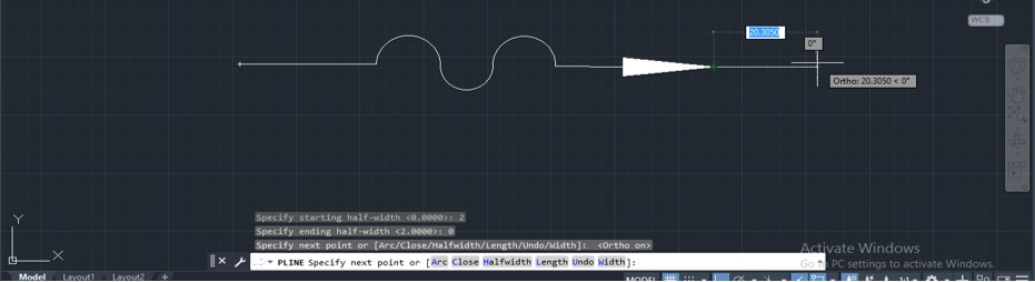 Polyline in AutoCAD - 17