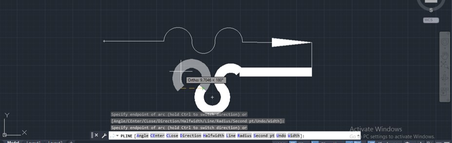 Polyline in AutoCAD - 19