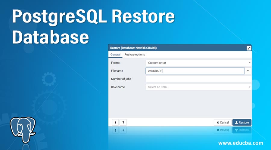 PostgreSQL-Restore-Database