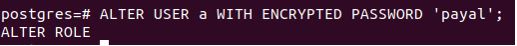 Postgres Change Password4