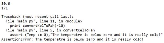 Python AssertionError1