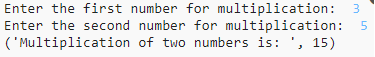 Python Input String 3