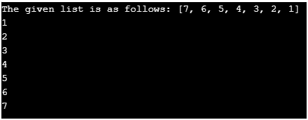 reversed() function Example 3