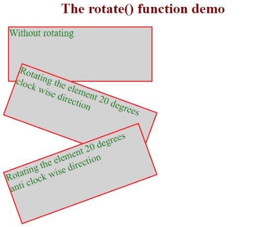 Rotate Function