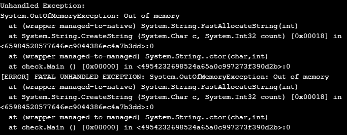 Types of Exception in C#-1.1
