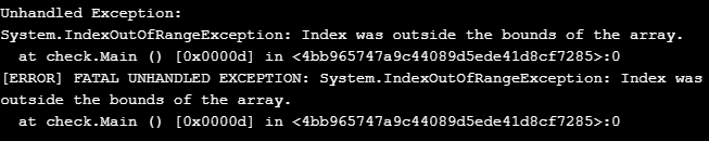 Types of Exception in C#-1.5