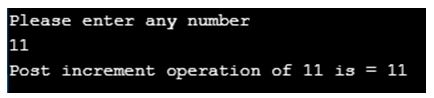 Unary operator in c 6