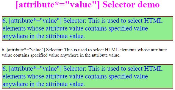 css attribute selector6