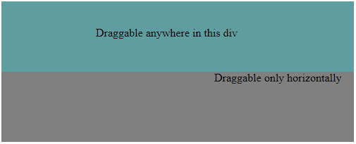 jQuery draggable() Example 2
