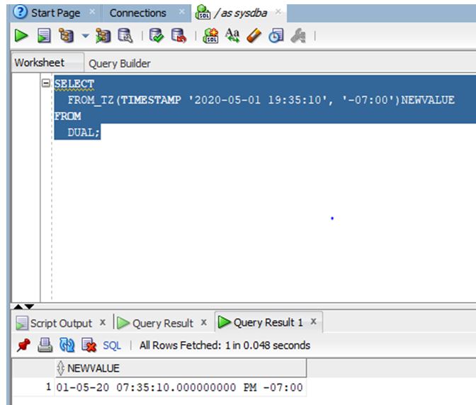 oracle date function 10