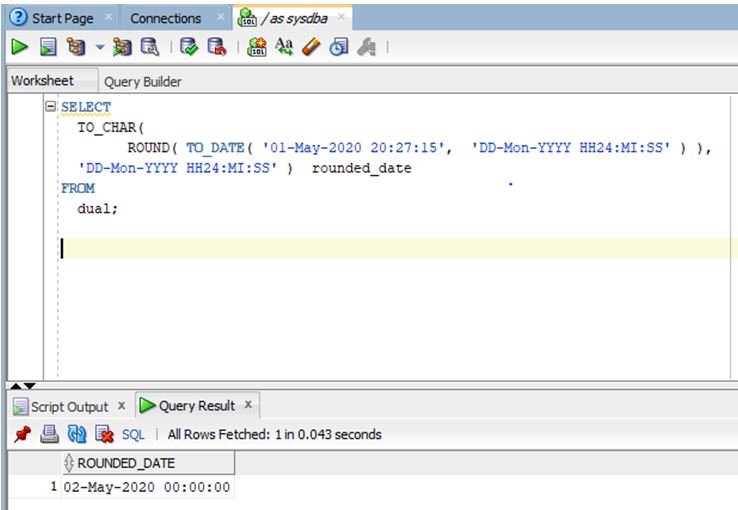 oracle date function 12