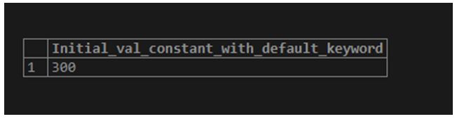 postgreSQL Variables 3
