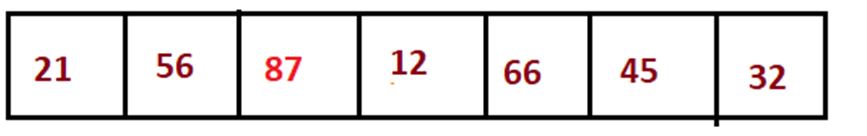 elements at index 2 and 7