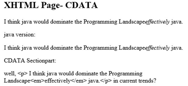 xml cdata 5