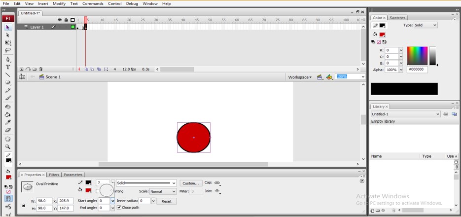 Animation in Adobe Flash - 17