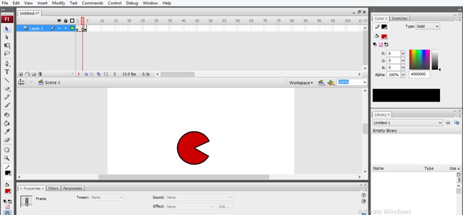 Animation in Adobe Flash - 18